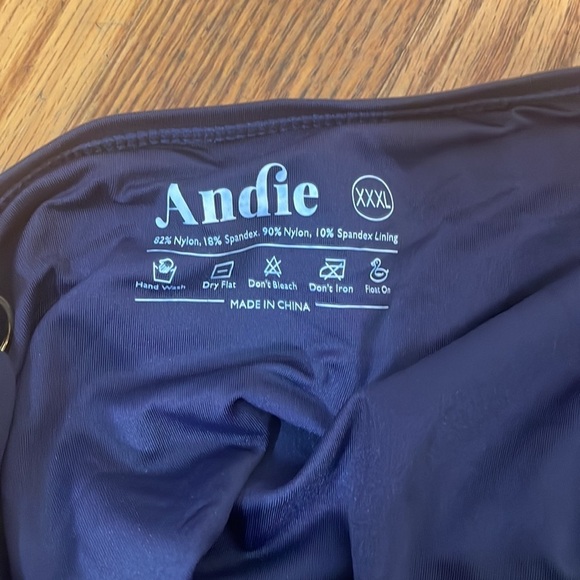 Andie The Amalfi One Piece Swimsuit Navy plus size XXXL NWT - Picture 8 of 8